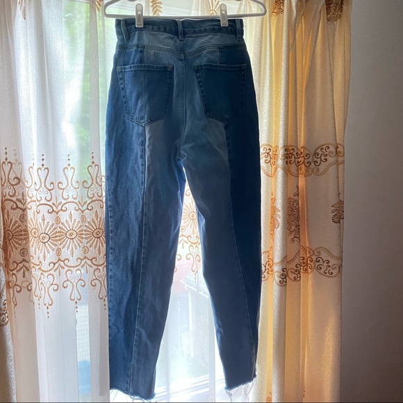 Pacsun Two Panel High Waisted Straight Leg Jeans - Picture 3 of 10